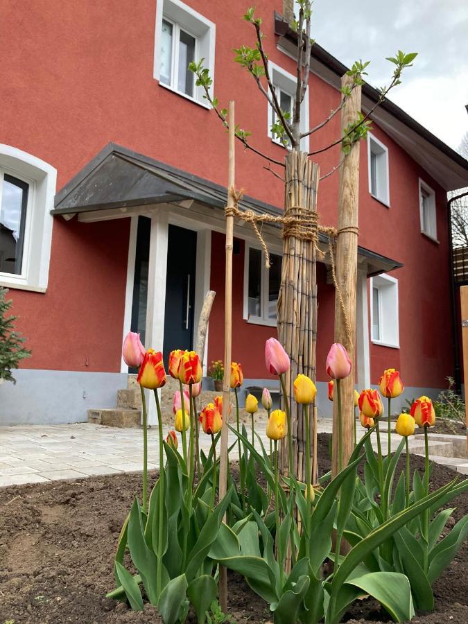 Ferienwohnung Rotes Haus Шнайтах Екстериор снимка