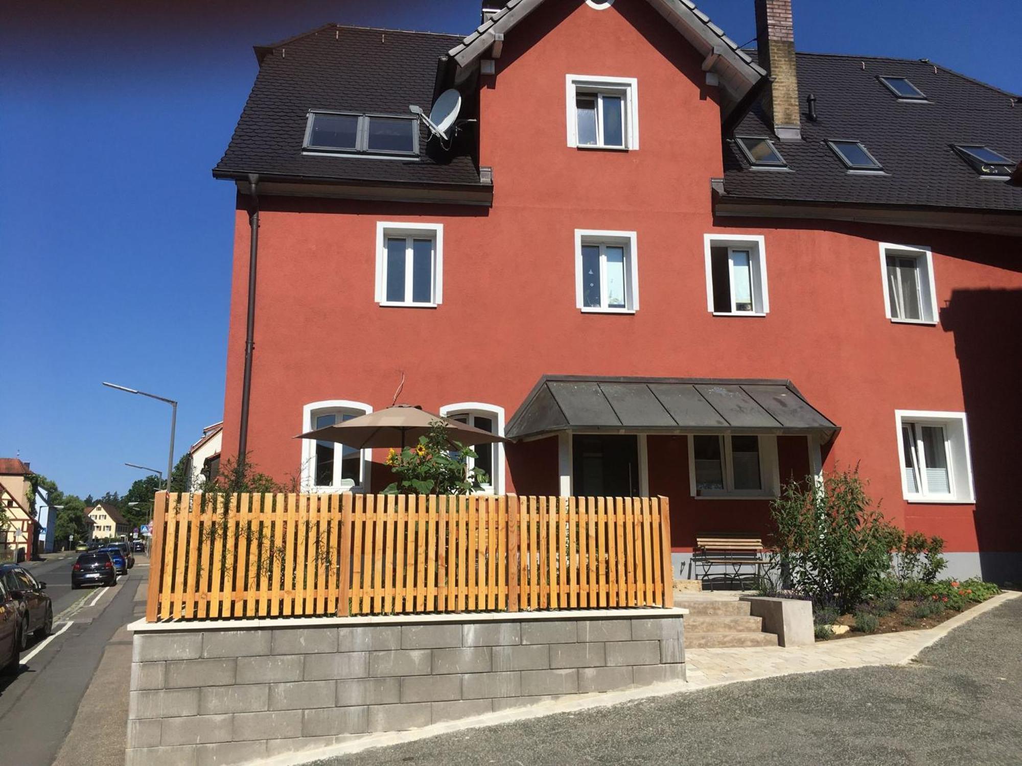 Ferienwohnung Rotes Haus Шнайтах Екстериор снимка