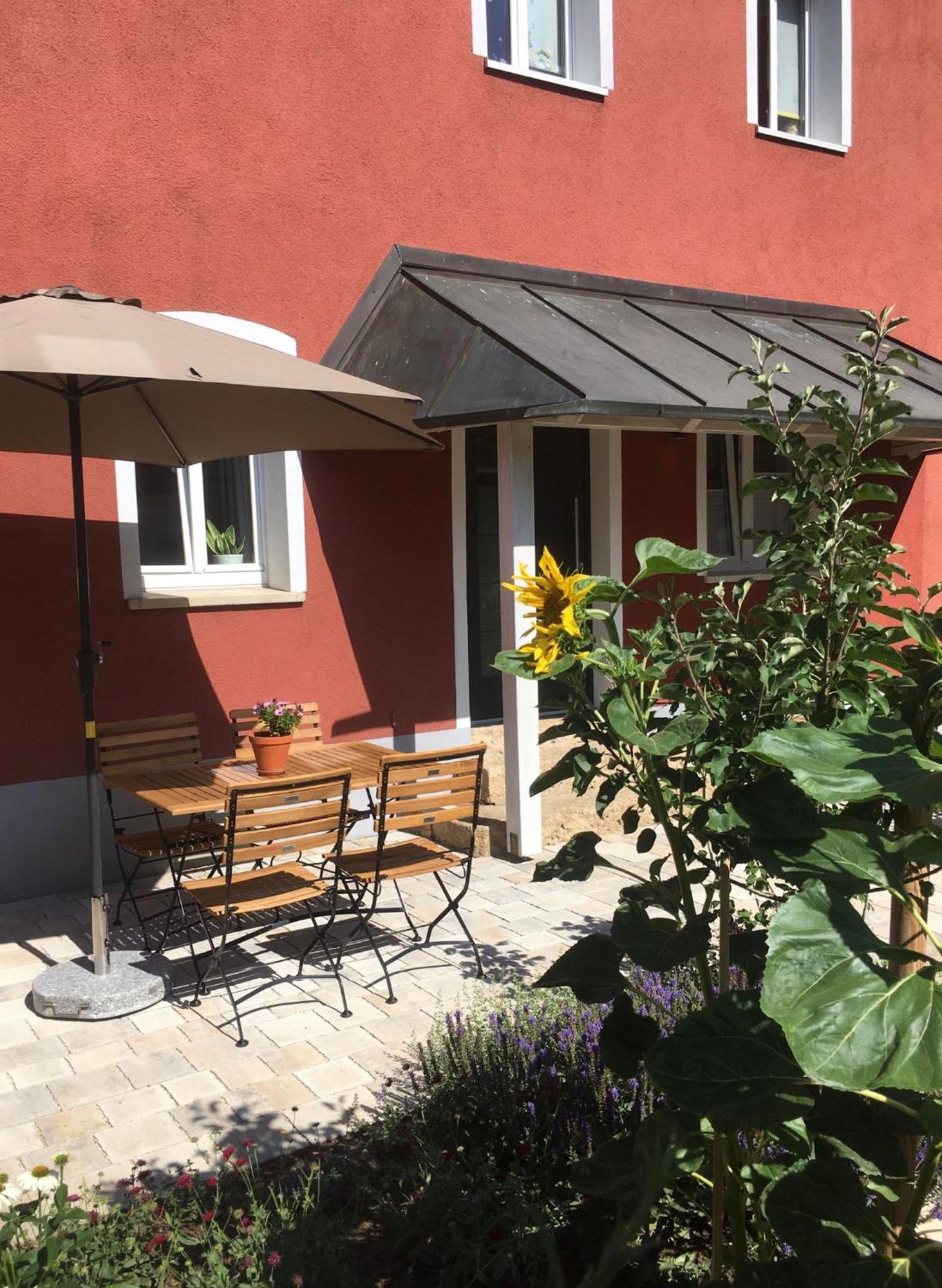 Ferienwohnung Rotes Haus Шнайтах Екстериор снимка